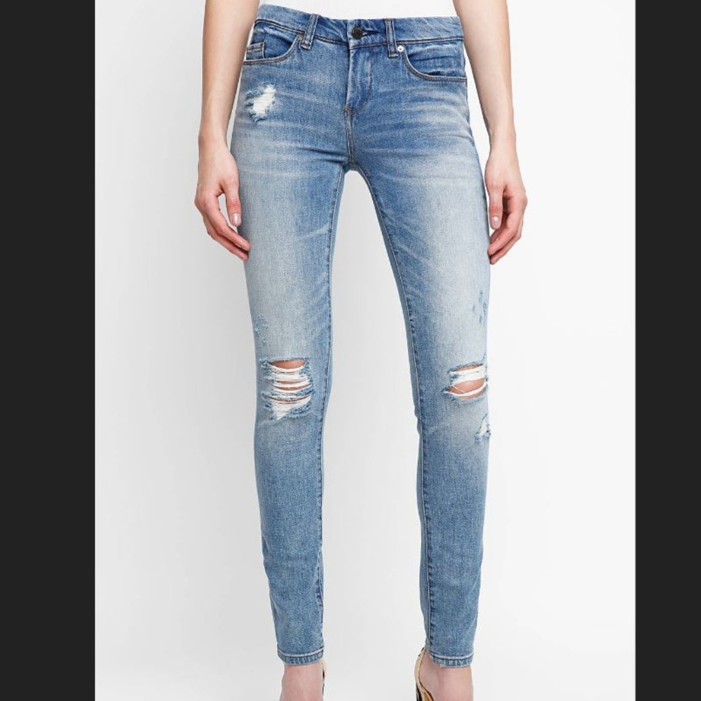 BlankNYC Weekend Warrior Distressed Denim